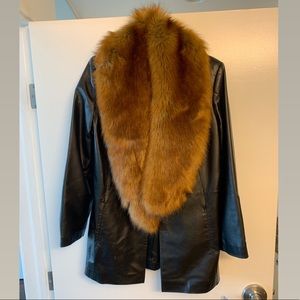 Oversized Faux Fur Collar!